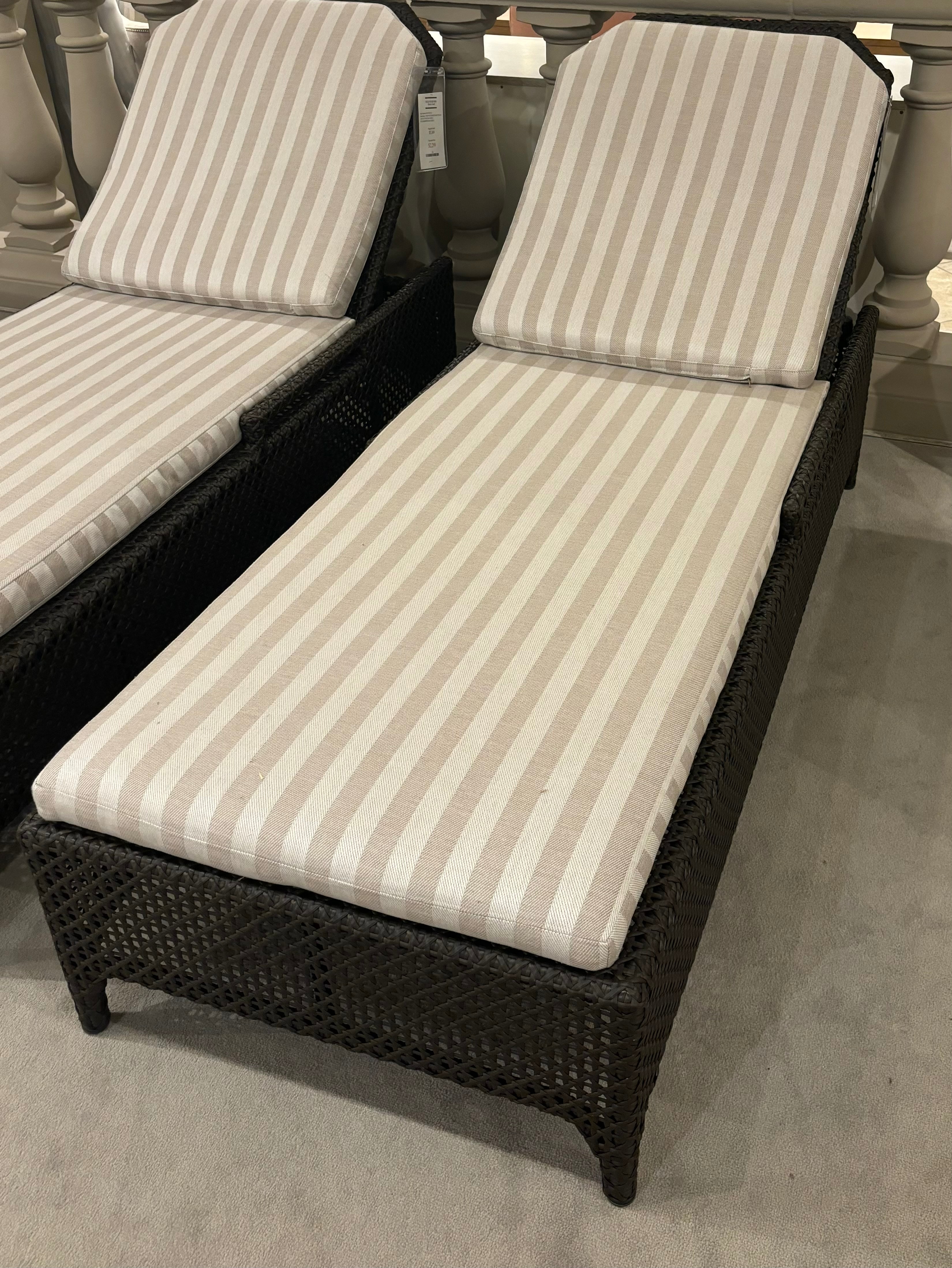 Century Furniture Factory Outlet Outdoor Furniture Outdoor Chaise D44